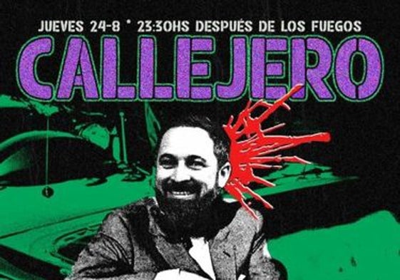 El juez rechaza suspender el festival que simula un tiro a Abascal en su cartel