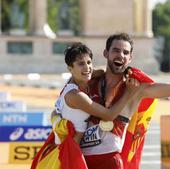 Histórico doblete de Álvaro Martín y María Pérez en los 35 kilómetros marcha