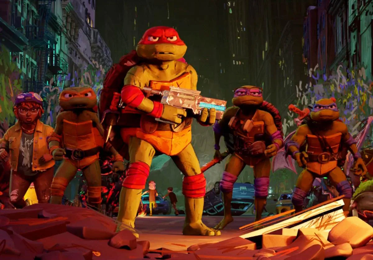 Las Tortugas Ninja regresan a la pantalla grande con un filme caótico y  adolescente