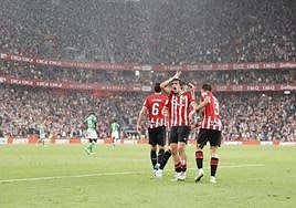 El Athletic firma una remontada de mérito ante el Betis