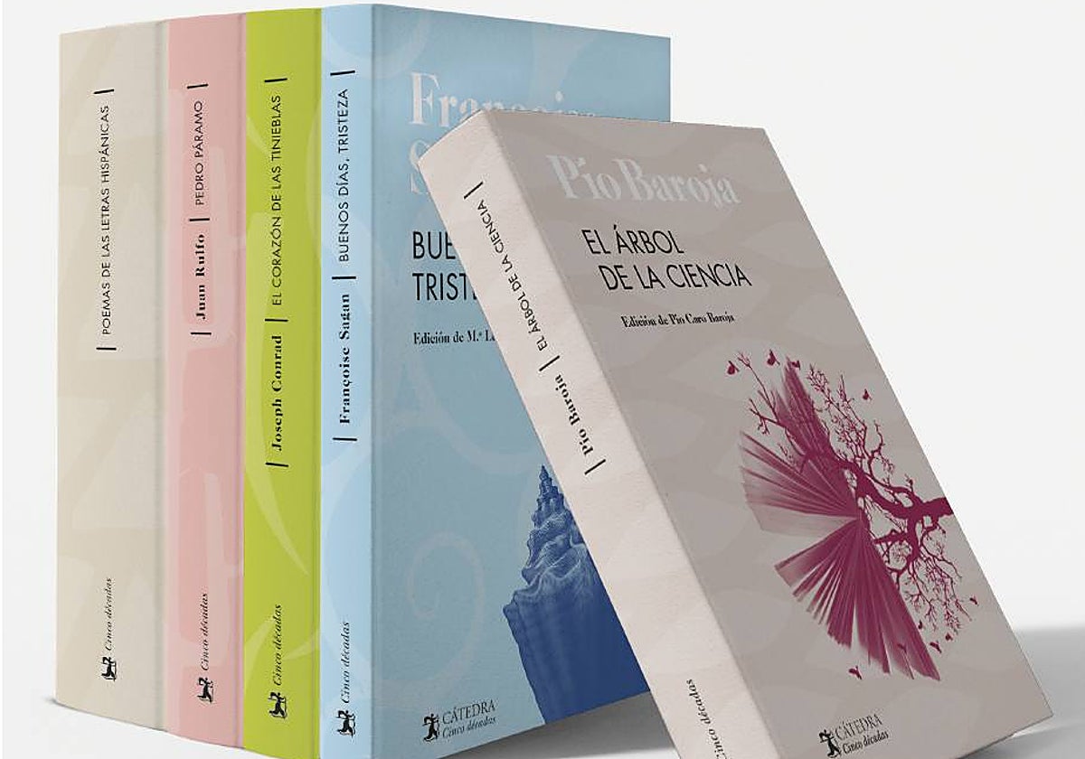Ejemplares publicados para celebrar los 50 años del sello.