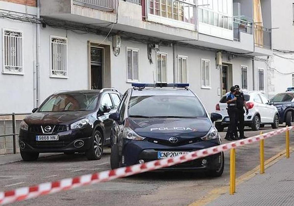 Lugar del presunto asesinato machista