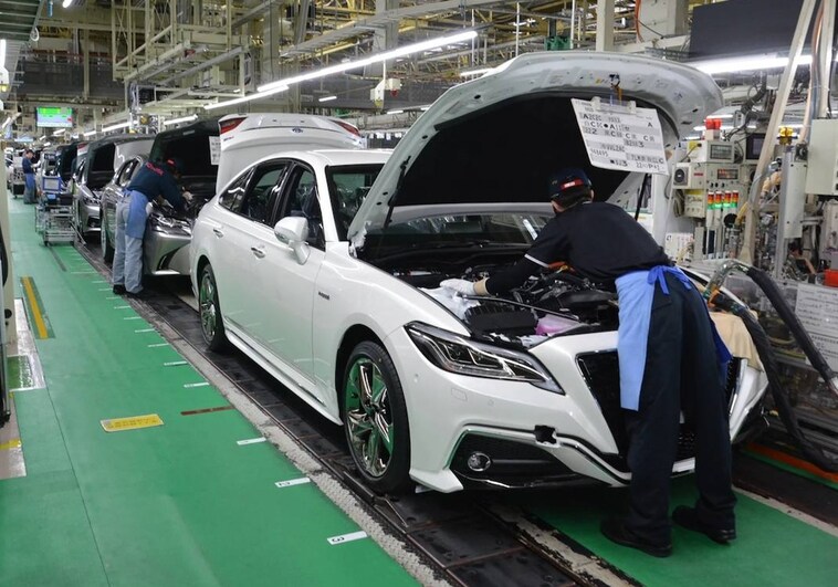 Toyota paraliza sus 14 plantas en Japón por un error informático