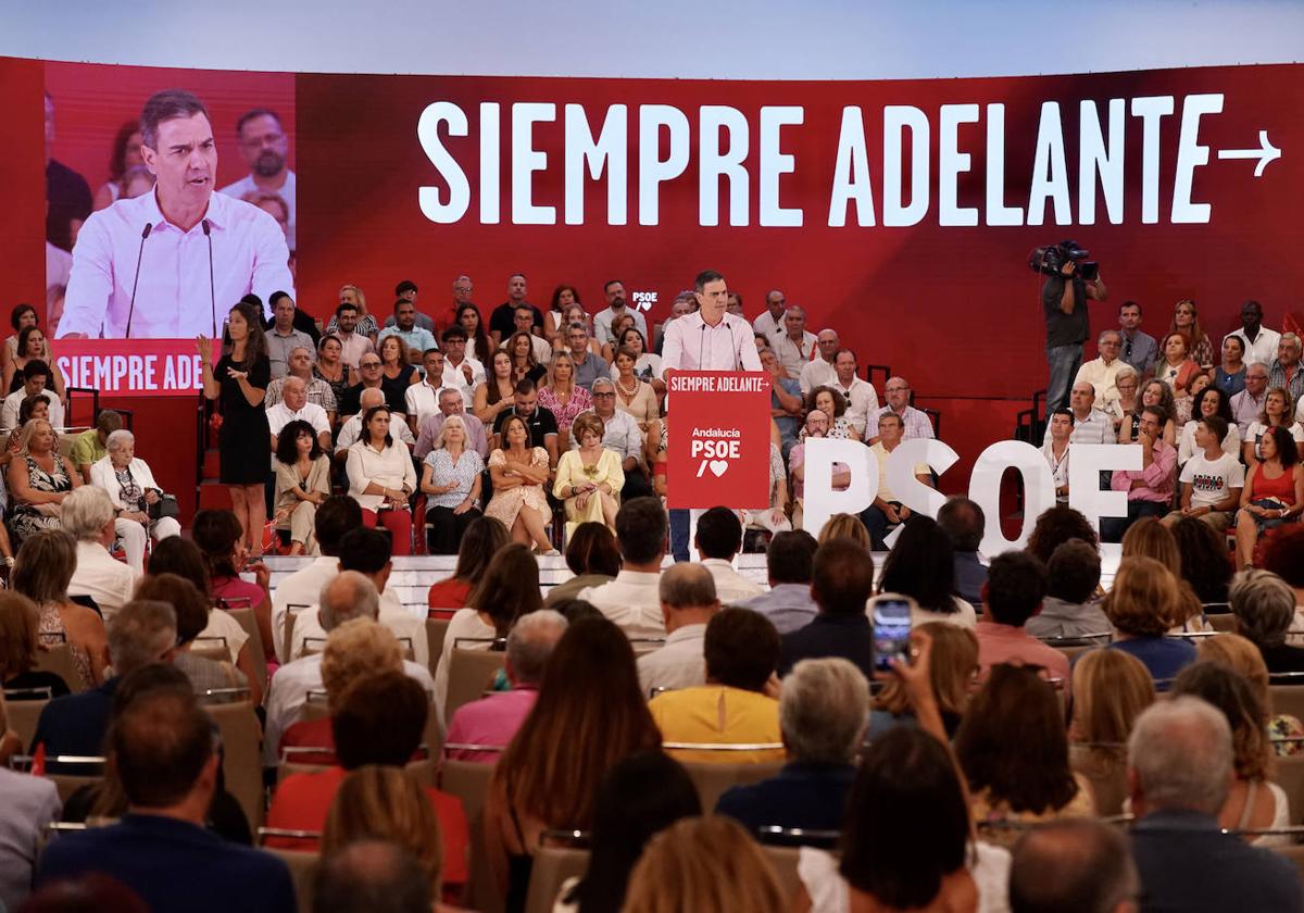 El secretario general del PSOE, Pedro Sánchez.