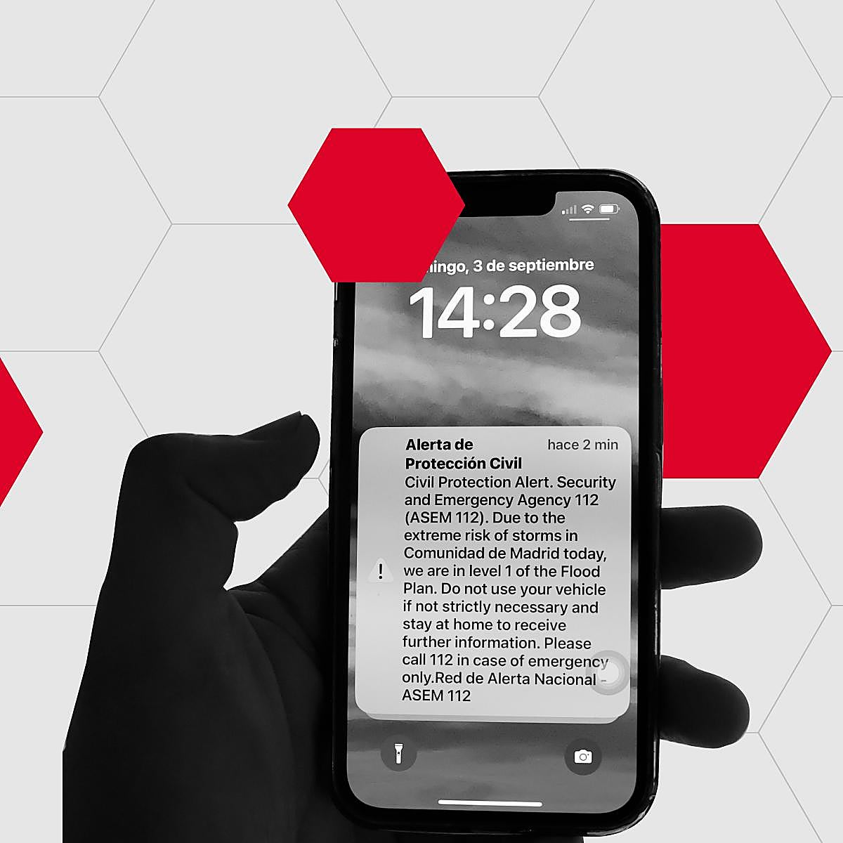 Así funciona Es-Alert: no es un sms ni nadie conoce tu número