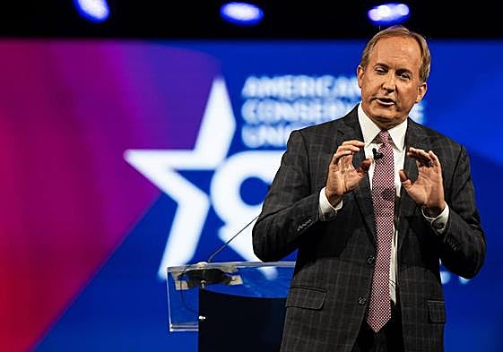 El fiscal general de Texas, Ken Paxton.