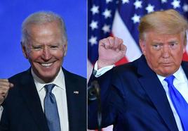 Es probable que Joe Biden y Donald Trump vuelvan a medirse en las elecciones presidenciales de EE UU en 2024.