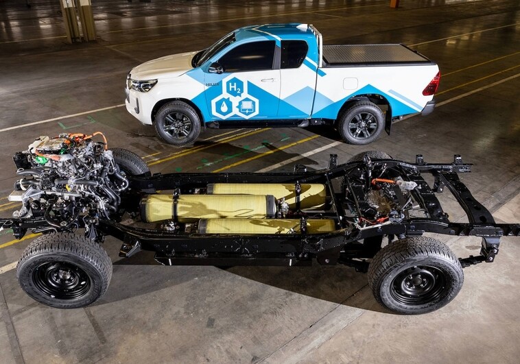 Toyota presenta el Hylux con pila de combustible de hidrógeno