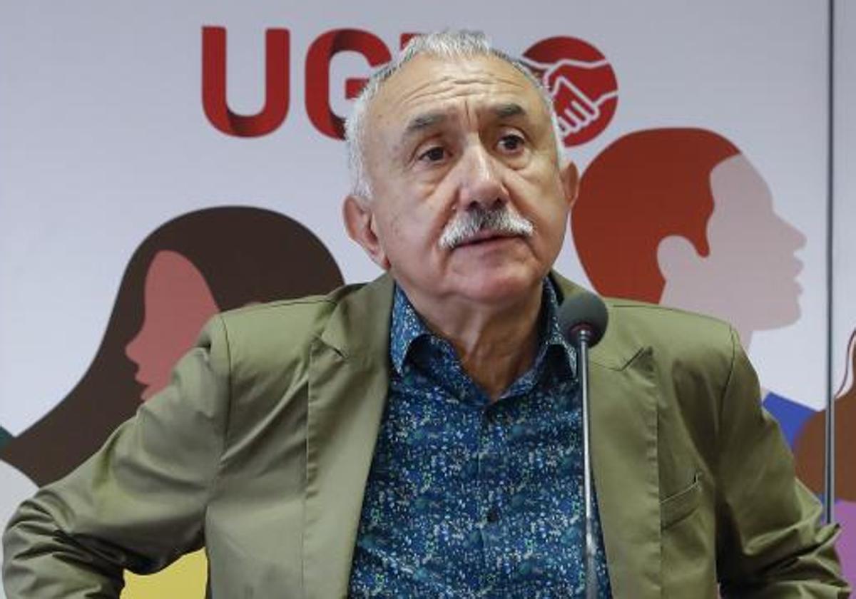 El secretario general de UGT, Pepe Álvarez.