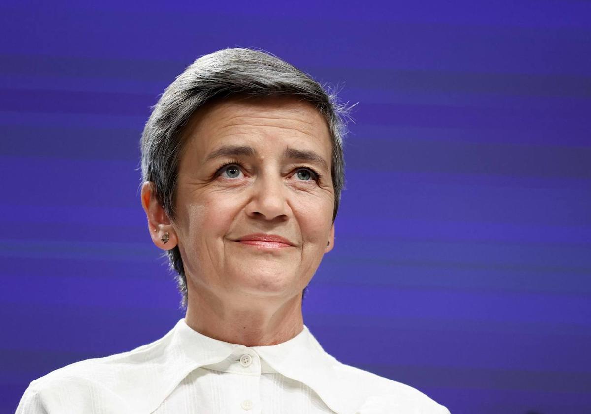 La comisaria de Competencia, Margrethe Vestager.