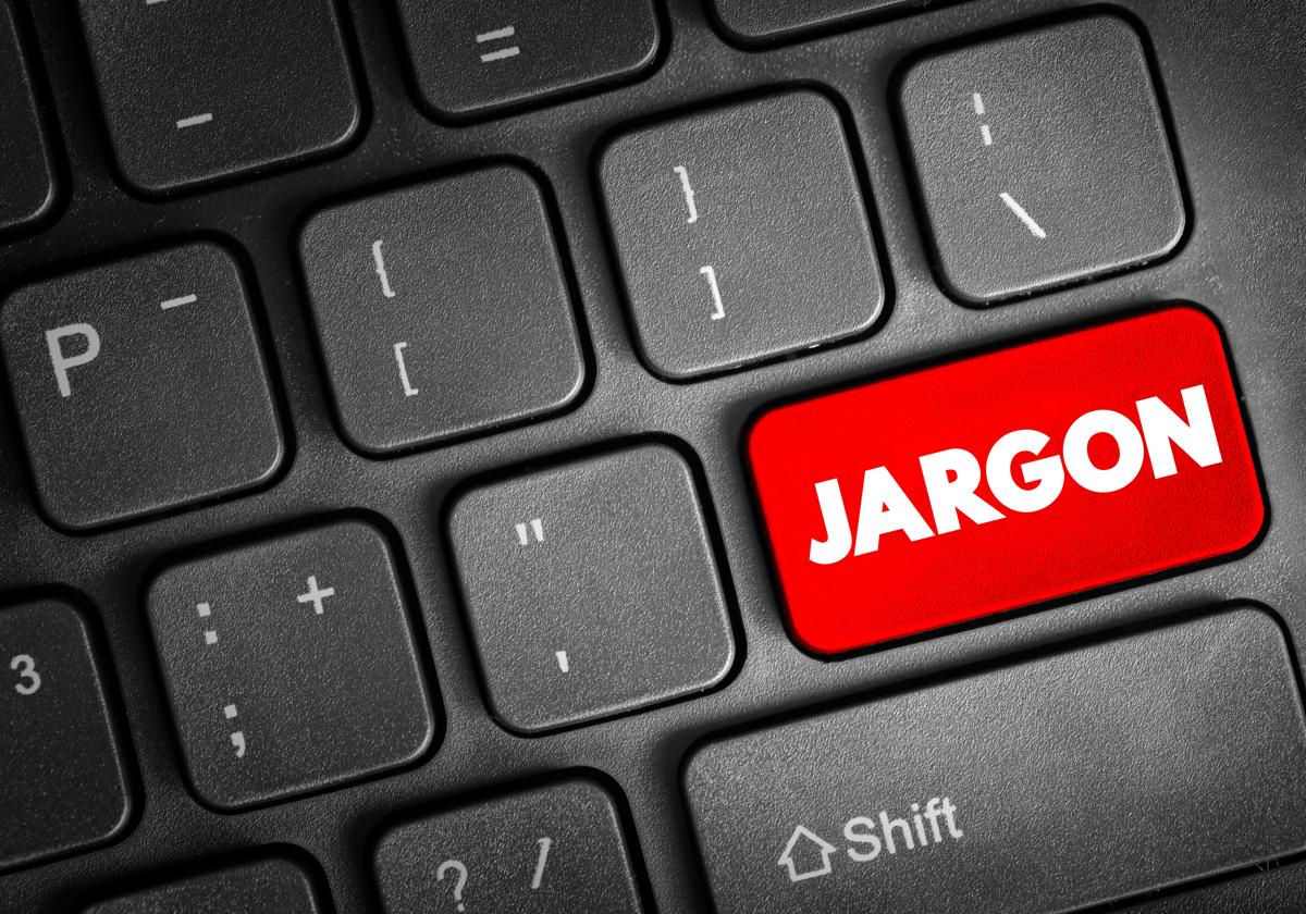 Si no hablas algo de 'jargon', estás perdido en la oficina