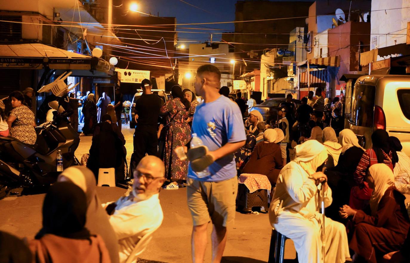 Las imágenes del seísmo que ha asolado Marrakech