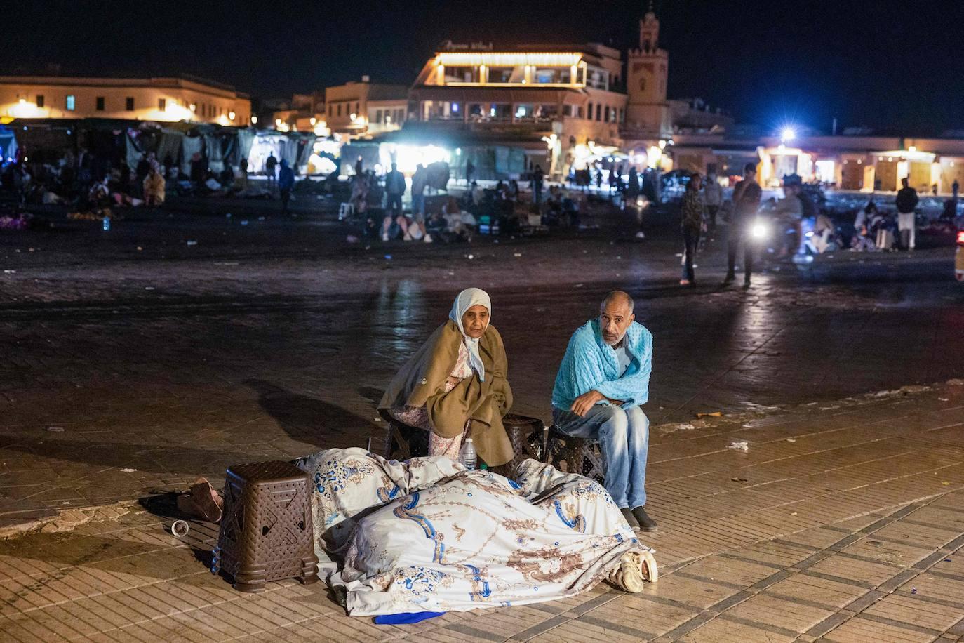 Las imágenes del seísmo que ha asolado Marrakech