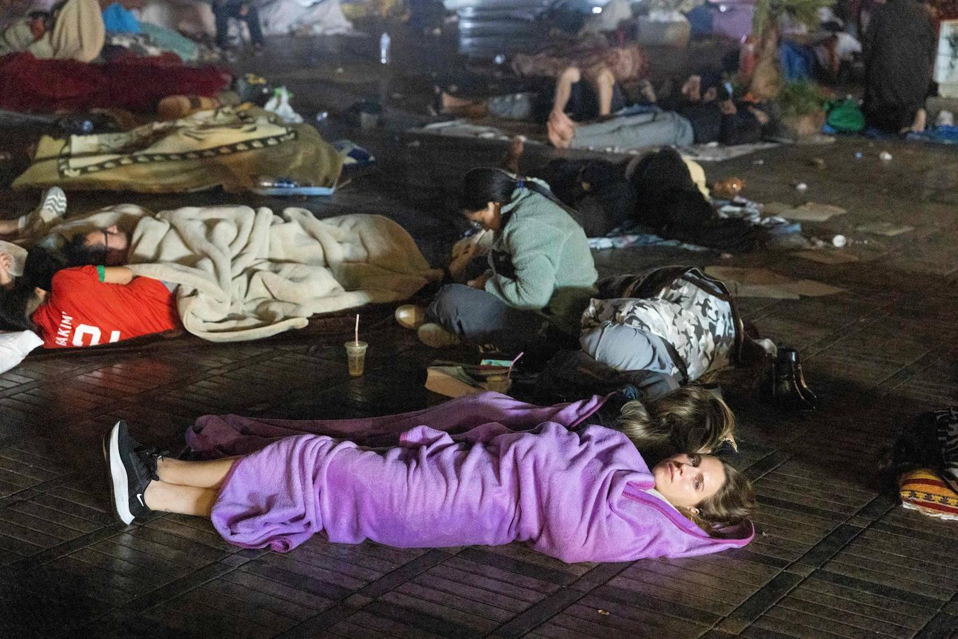 Las imágenes del seísmo que ha asolado Marrakech