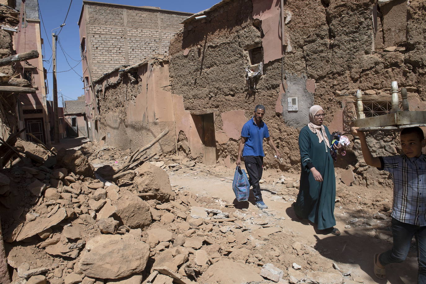 Las imágenes del seísmo que ha asolado Marrakech