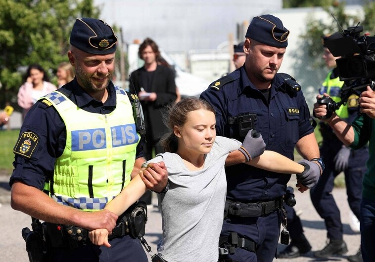 Greta Thunberg se apunta a las nuevas formas de protesta climática
