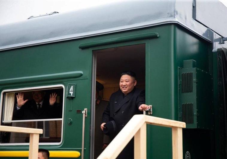 El tren antibalas del presidente norcoreano