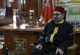 El rey Mohamed VI de Marruecos durante una de sus últimas apariciones el año pasado