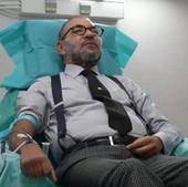 Mohamed VI dona sangre para las víctimas