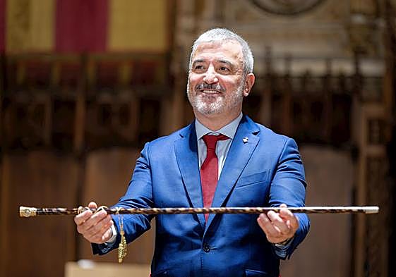 El nuevo alcalde de Barcelona, Jaume Collboni.