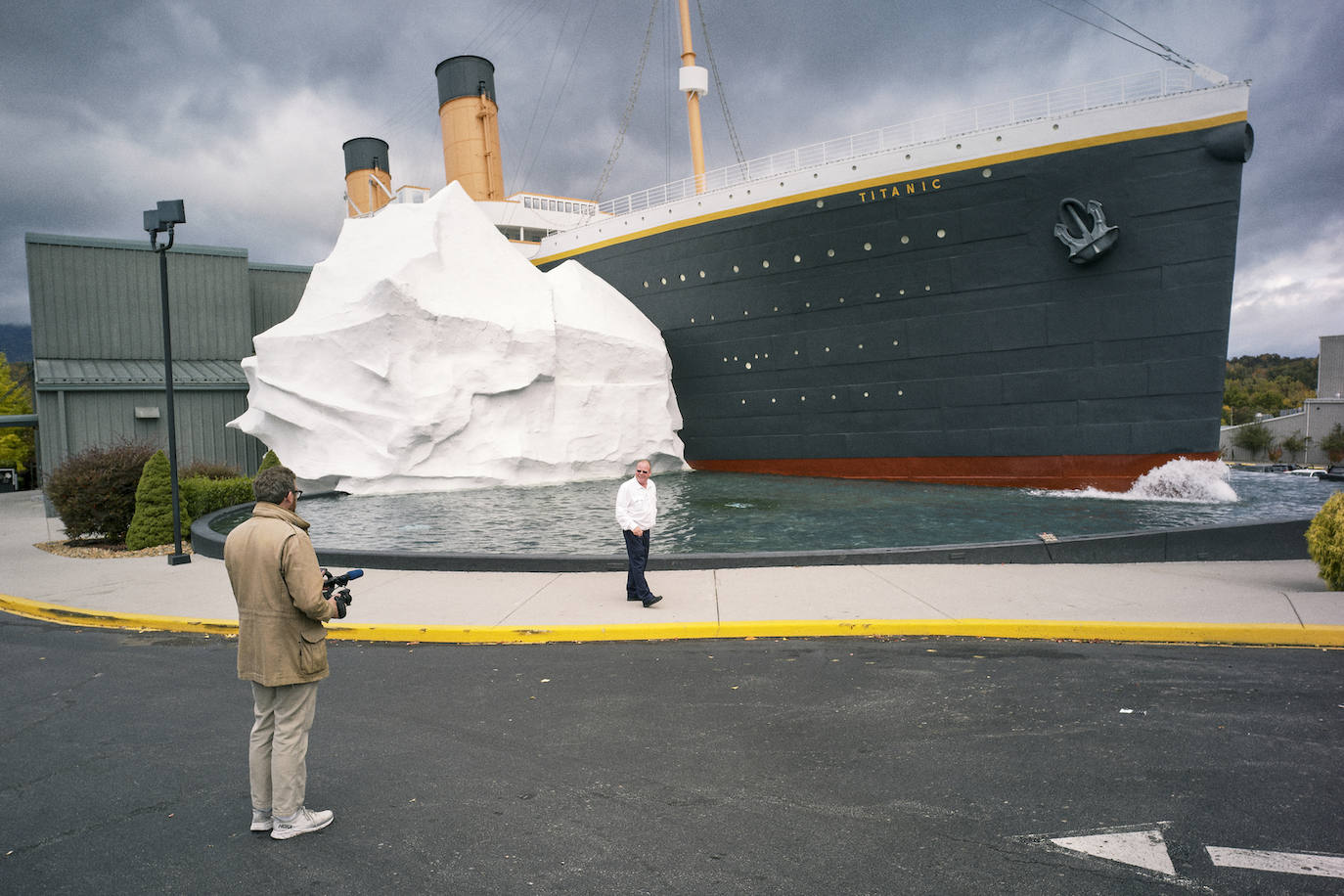 Por supuesto que hay una réplica a tamaño real de la mitad del Titanic