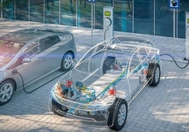 Batería de un coche eléctrico
