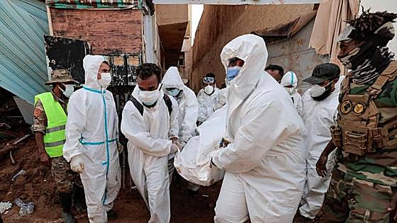 La ONU eleva a 11.300 los muertos por las inundaciones en la ciudad libia de Derna