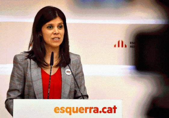 Marta Villalta, de ERC.