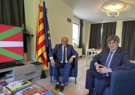 Ortuzar y Puigdemont.