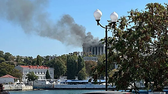 Ucrania ataca con misiles el cuartel general de la flota rusa en Sebastopol