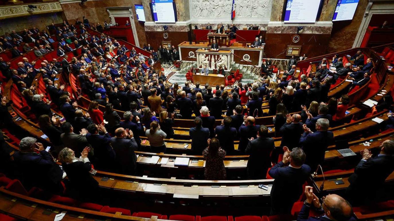 Congresistas en el Senado de Francia