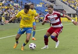 Kirian Rodríguez inaugura el casillero de victorias de Las Palmas