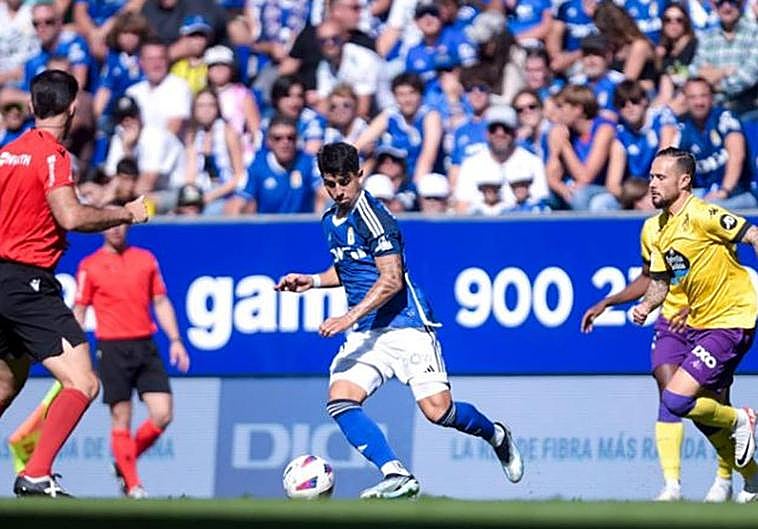 Marcos André impulsa al Valladolid y hunde al Oviedo