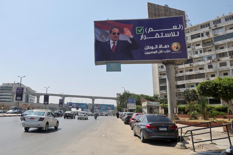 Al-Sisi se prepara para repetir una victoria aplastante en Egipto