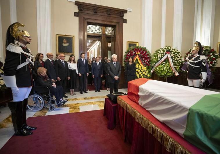 Italia despide a Giorgio Napolitano en un emotivo funeral de Estado