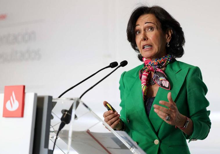 Banco Santander reparte un dividendo de ocho céntimos por acción