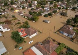 La ciudad de Larissa aparece entre las localidades más afectadas por la última tormenta.