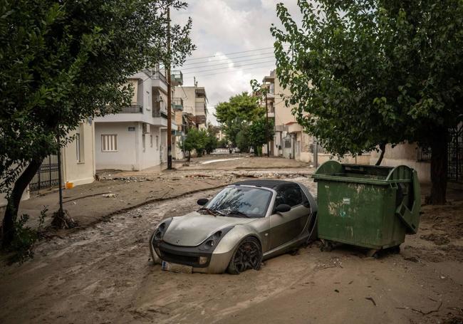 Volos ha vuelto a ser una de las zonas donde el temporal ha causado más daños.