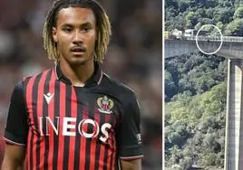 A salvo un jugador del Niza que amenazaba con suicidarse desde un viaducto