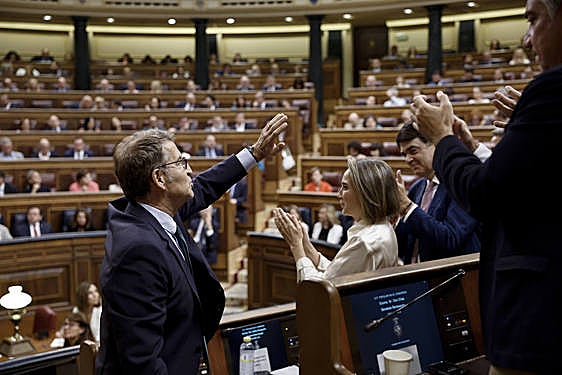 El voto nulo de un diputado de Junts deja la votación en 172 'síes' y 177 'noes'