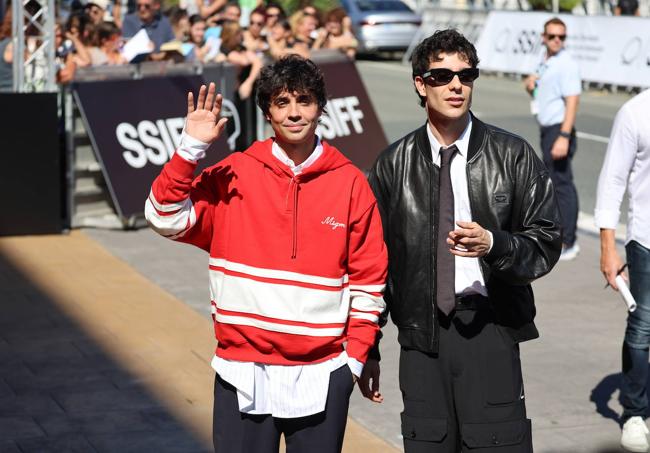 Javier Ambrossi y Javier Calvo, Los Javis, en el Festival de San Sebastián.