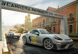 El Porsche 718 GT4 edición especial Panamericana.