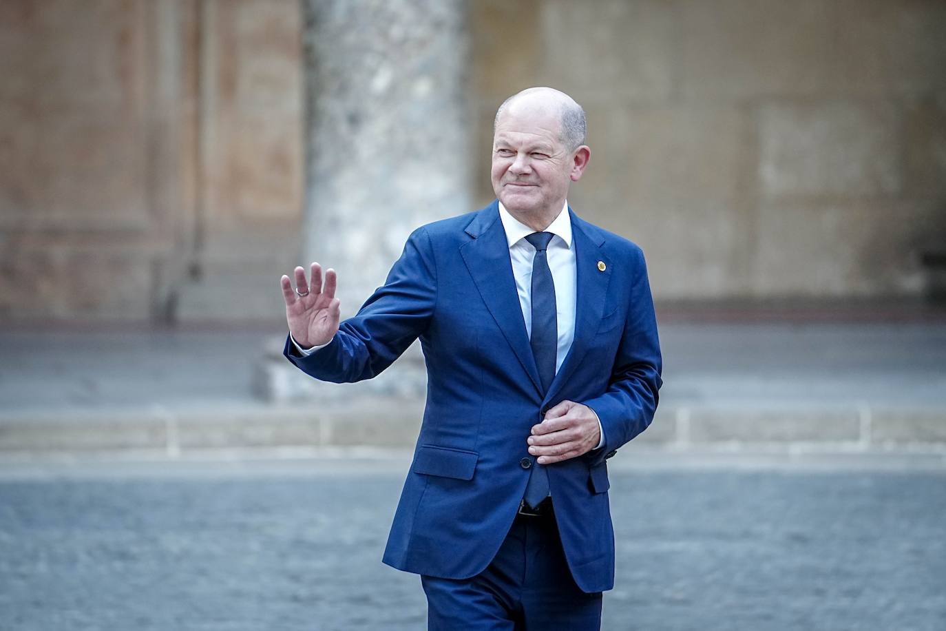 El canciller alemán Olaf Scholz.