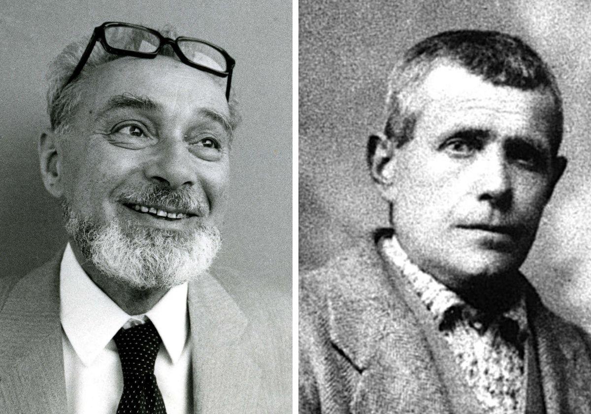 Primo Levi y Lorenzo Perrone.