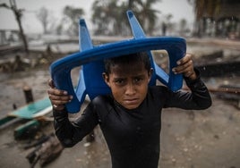 Unicef alerta que 20.000 menores son desplazados cada día por el cambio climático