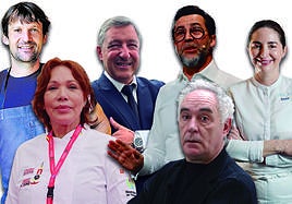 Los participantes de esta edición de San Sebastián Gastronomika.