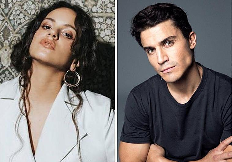 Rosalía y Álex González