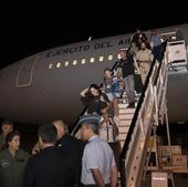 Aterriza en Madrid el primer avión militar desde Israel con más de 200 españoles