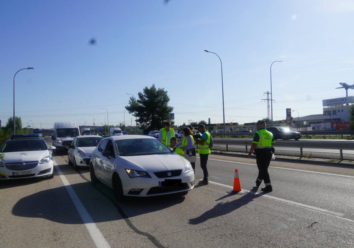 Control de carreteras de la DGT