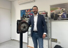 José María Gómez, ingeniero jefe de la firma vallisoletana BRL Brake Solutions